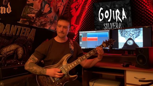 Gojira - Silvera Guitar Cover - BOSS Katana Air - Schecter Omen EMG 85 смотреть онлайн