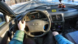 2004 LADA 2110 1.5 MT - POV TEST DRIVE