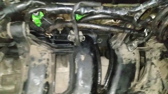 замена прокладок теплообменника Mercedes W211 E200 1,8 KOMPRESSOR смотреть онлайн