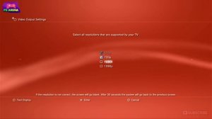 CARA MENURUNKAN RESOLUSI DISPLAY PS3 ( 1080p ke 720p/480p )