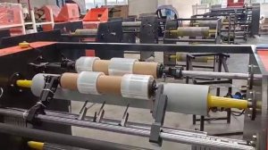 Полуавтоматический перемотчик стрейч-пленки с резкой RW 1000 (видео №1)