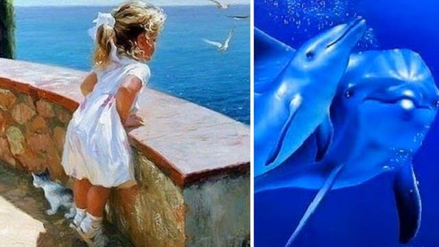 ВЕРОНИКА КОВАЛЕВА-ПЛЫВИ, ДЕЛЬФИН+ЕЛЕНА НИКОЛАЕВА- ЧАЙКА НАД МОРСКОЙ ВОЛНОЙ ( слайд шоу) смотреть онлайн