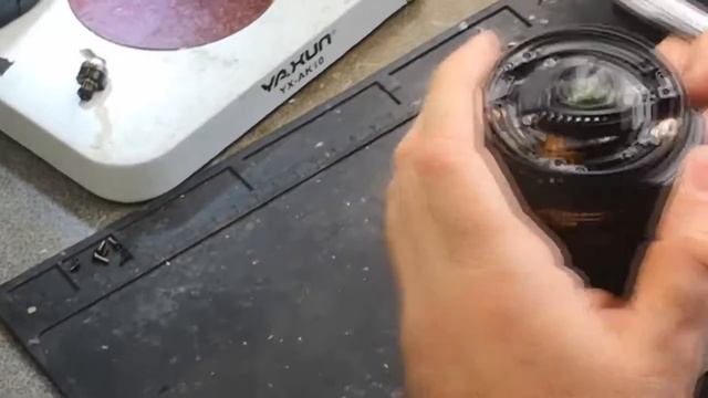 Ремонт объектива от Nikon