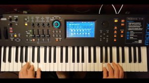 Yamaha MODX live performance (EDM style)