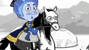 нолик поёт песню чингизхана с голосом робота