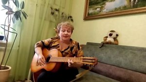 Домбайский вальс.mp4 (Ю. Визбор) Добрая, душевная песня... Послушайте в моём исполнении...