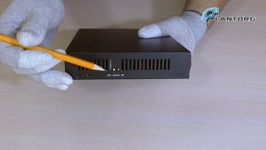 Обзор 10-ти (8+2) портового PoE коммутатора Lantorg LT-U2P8