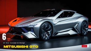 Mitsubishi GTO / 3000GT All New Concept Car, AI Design