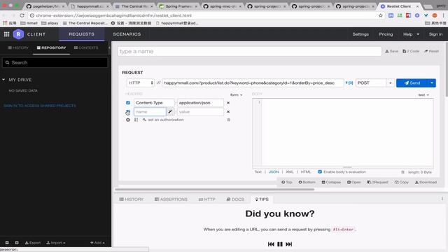 5-19【Java电商网站服务端开发】两个提高工作效率的神器 Restlet Client和fe助手 смотреть онлайн