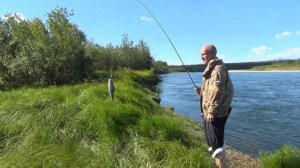 Одиночный сплав по реке Собь. Полярный Урал. Ямал (5 день пути. "Первая рыба. Северная природа")