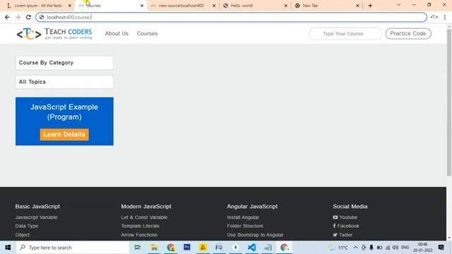 node js and mongodb dynamic website (intro) || node js mongodb project