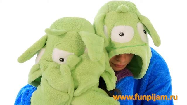 Пижама-кигуруми "Инопланетянин" от FunPijam.ru смотреть онлайн