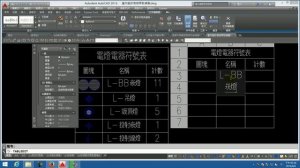 【AutoCAD 2016 2D教學】157 在表格中插入圖塊物件