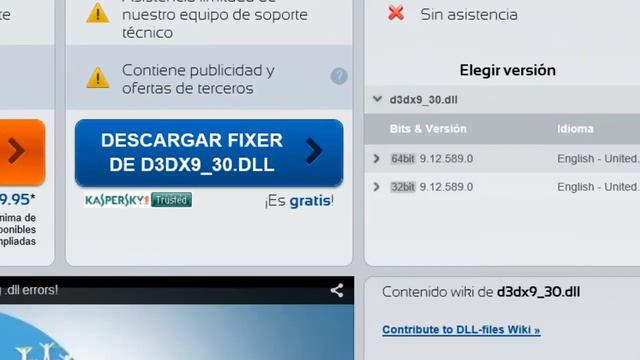 Tutorial: Solucionar Error De d3dx9_30.dll cuando habren la pes 13 смотреть онлайн