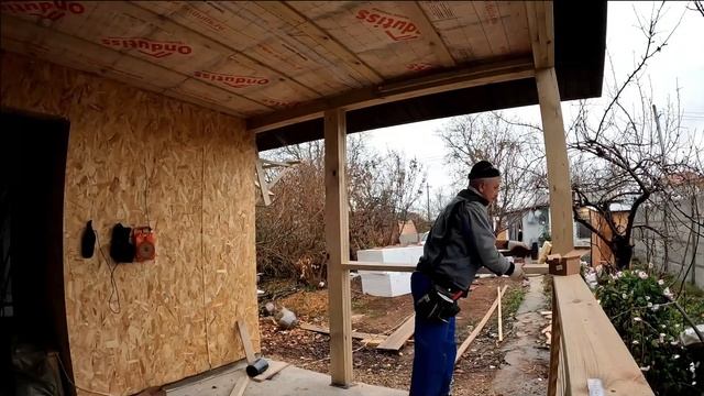 Простое ограждение террасы смотреть онлайн