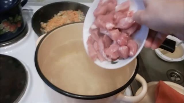 Тыквенный суп-пюре (готовлю для взрослых и ребенка до года) смотреть онлайн