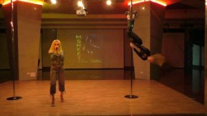 Лена Кабзон и Татьяна Новикова. Catwalk Dance Fest IX[pole dance, aerial] 12.11.17.