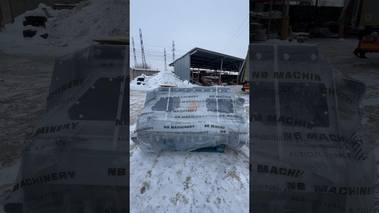 Мульчер на экскаватор 20 тонн #мульчер #niubo #расчисткаучастка