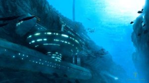 Подводная цивилизация на дне океана