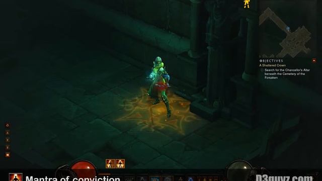 Diablo3-Monk-skill-Mantra of conviction.flv смотреть онлайн