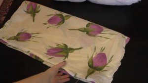 Уменьшаем подушку 70х70 см до 50х70 см