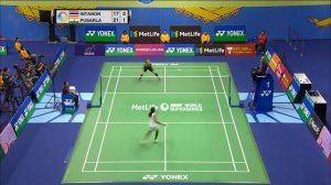 Yonex-Sunrise Hong Kong Open 2017 | Badminton SF M3-WS | Ratchanok Intanon vs Pusarla V. Sindhu