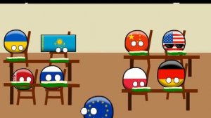 школа countryballs 1серия