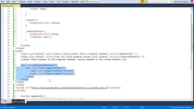 Clone and Remove All Child Elements with Javascript and JQuery (Free Source Code) смотреть онлайн