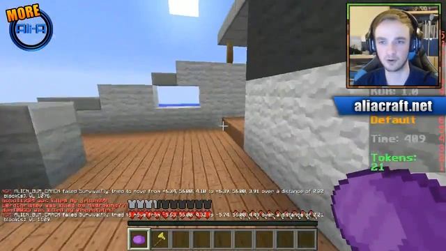 Minecraft - mc.AliAcraft.net LIVE w/ Ali-A! - GRIND PREVIEW! смотреть онлайн