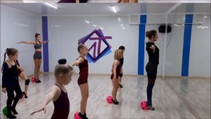 Мастер-класс 31.10.20. Художественная гимнастика с мячом.