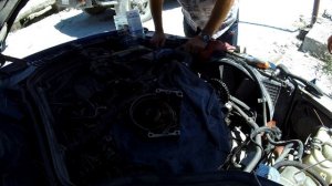 Как снять натяжитель цепи. Ремонт двигателя W124 m103 (часть 4)