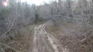 Горная дорога из станицы Раевской в Сукко, поездка на горном велосипеде.