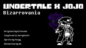 Undertale x Jojo: Bizarrovania
