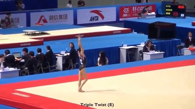 Китайская гимнастка Мао И (Mao Yi) смотреть онлайн