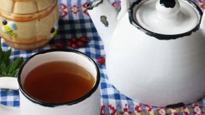 Чай из боярышника и мяты