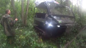 Вездеходы "Пелец" на  болоте. Лето 2018