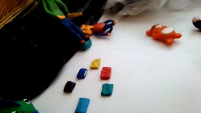Мои лепки из пластилина часть 2