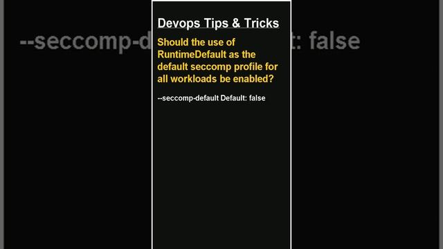 #devops #devsecops #kubernetes #docker Devops Tips and Tricks