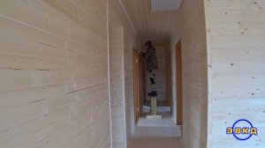 Монтаж электропроводки в каркасном доме. /Объект 1/День1.