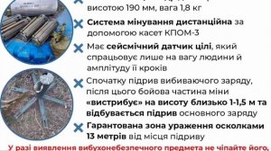 Протипіхотна міна ПОМ-3 Медальйон