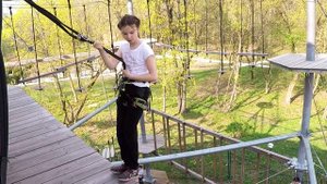 Веревочный парк SkyTown на ВДНХ. Верёвочный парк экстремальных развлечений для детей и взрослых