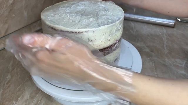 Крем чиз на СЛИВКАХ и на МАСЛЕ | Выравнивание и декор торта кремом