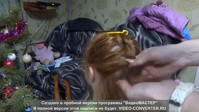 Прическа из хвостиков смотреть онлайн