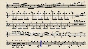 Vanessa-Mae: "Storm". Violin Sheet Music/Partitura 🎶🎻