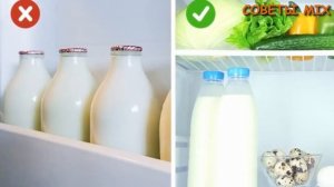 Кухонные лайфхаки для хранения молочных продуктов о которых Вы могли не знать