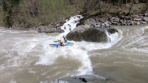 Большая Лаба, порог Прощай Родина. Опасный сплав по горной реке