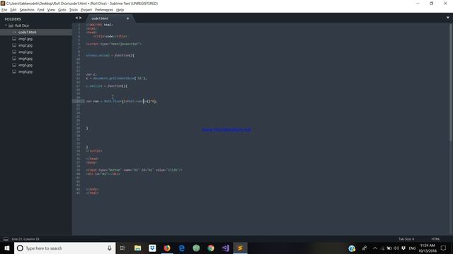 Roll Dice code смотреть онлайн