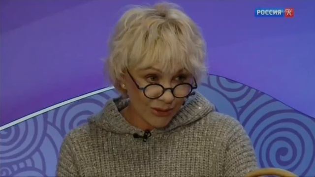 Елена Яковлева в гостях у Хрюши и Степашки, в передаче Спокойной ночи малыши.