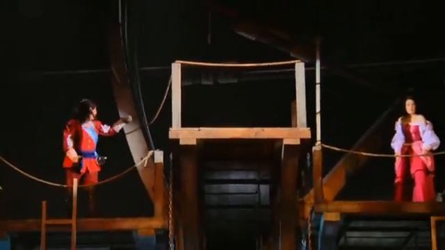 Фрагмент из мюзикла «Одиссея капитана Блада» Новосибирского музыкального театра смотреть онлайн