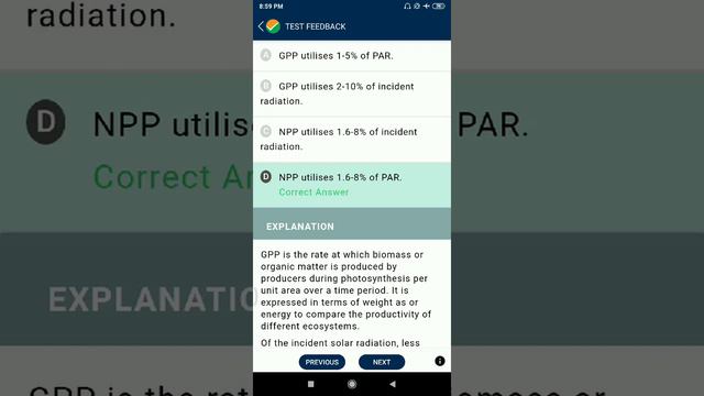 NTA Abhyas TPC - 20  NEET - 2021 